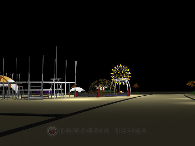 Event Production Design Nexus Burning Man 2010