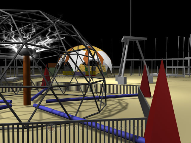 Event Production Design Nexus Burning Man 2010