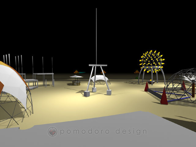 Event Production Design Nexus Burning Man 2010