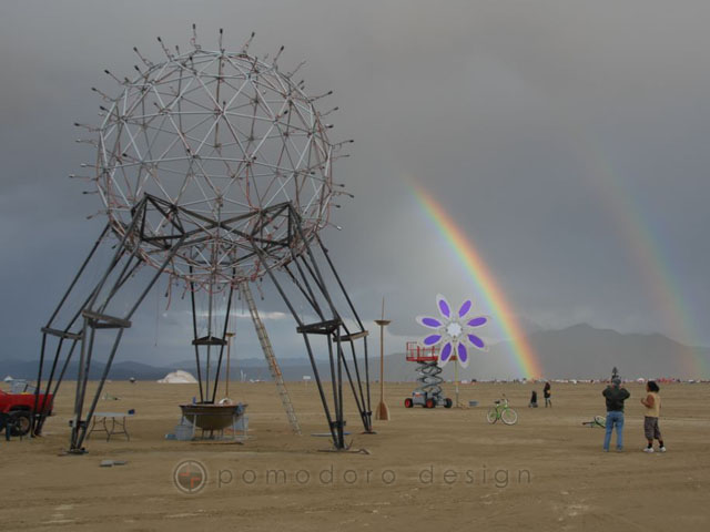 Art Installation Pyrosphere