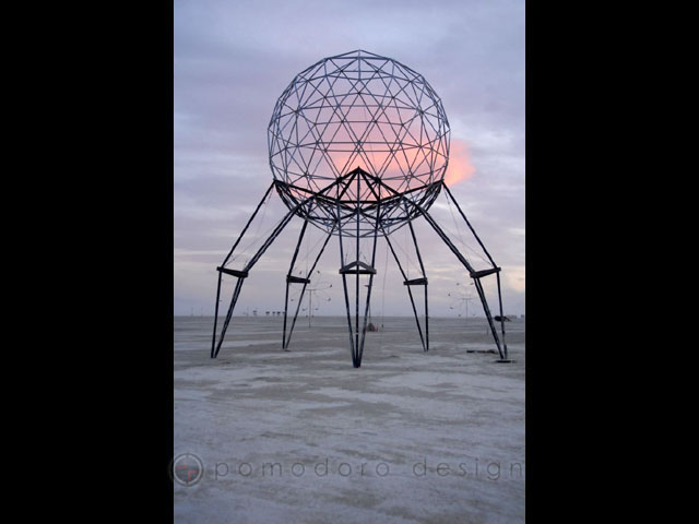 Art Installation Pyrosphere