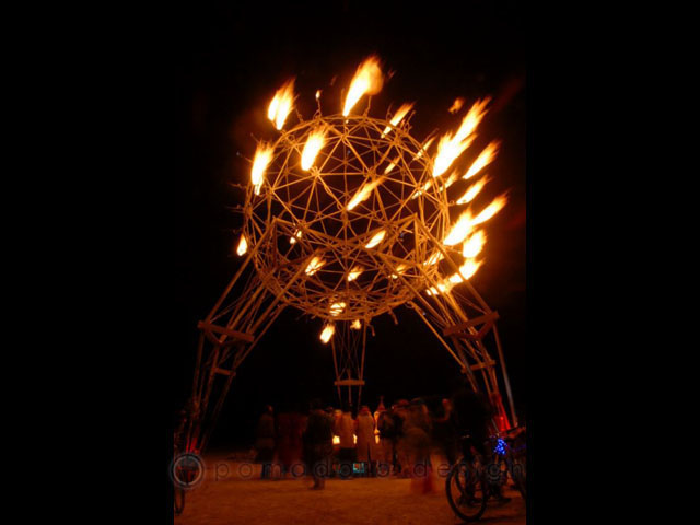 Art Installation Pyrosphere