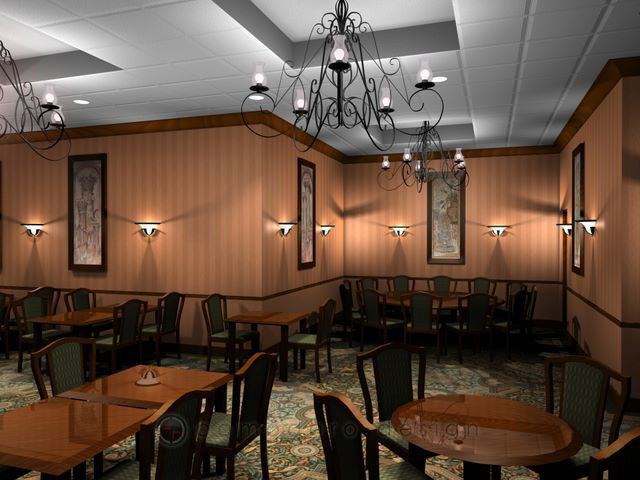 rendering commercial interior